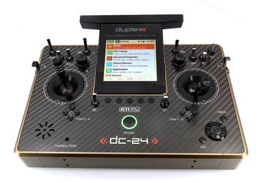 Vysílač Duplex DC-24II Carbon Line Bronz elox Rev.2