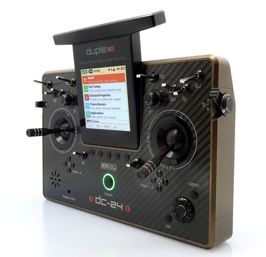 Vysílač Duplex DC-24II Carbon Line Bronz elox Rev.2