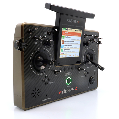 Vysílač Duplex DC-24II Carbon Line Bronz elox Rev.2