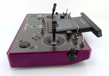 Vysílač Duplex DC-24II Carbon Line Purple elox Rev.2