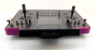 Vysílač Duplex DC-24II Carbon Line Purple elox Rev.2