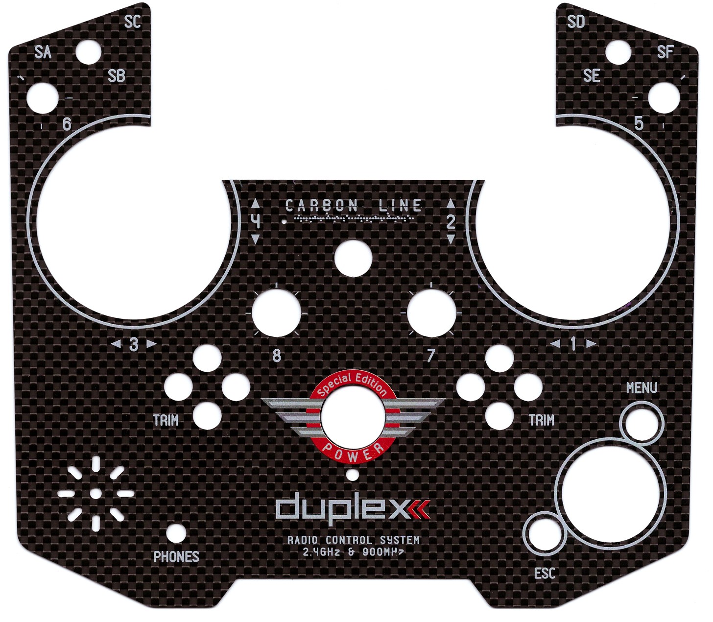 Vysílač Duplex DS-12 Carbon Black Special Edition 26