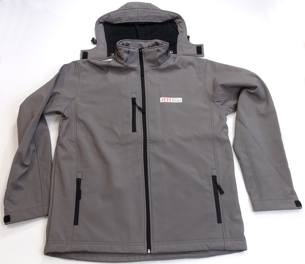Softshell bunda šedá L