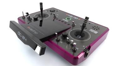 Vysílač Duplex DC-24II Carbon Line Purple elox