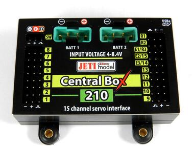 Central BOX 210 s 2x Rsat2 a RCSW