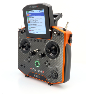 Vysílač Duplex DS-24II Carbon Line Orange elox US