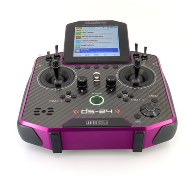 Vysílač Duplex DS-24II Carbon Line Purple elox US