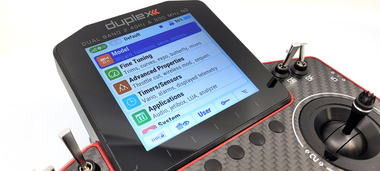 Vysílač Duplex DS-24II Carbon Line Rubínová lakovaná US