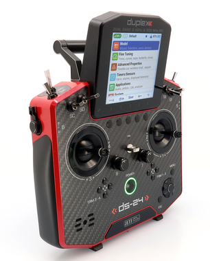 Vysílač Duplex DS-24II Carbon Line Rubínová lakovaná US