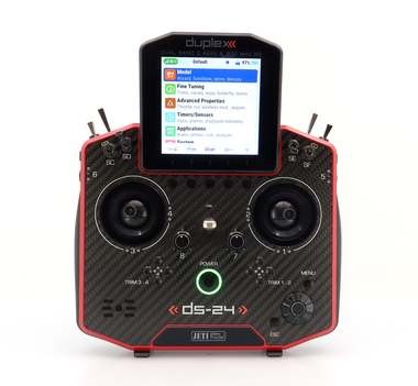 Vysílač Duplex DS-24II Carbon Line Rubínová lakovaná US