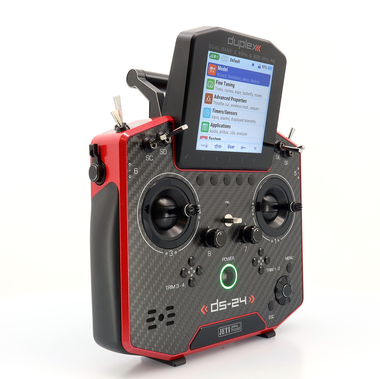 Vysílač Duplex DS-24II Carbon Line Rubínová lakovaná US
