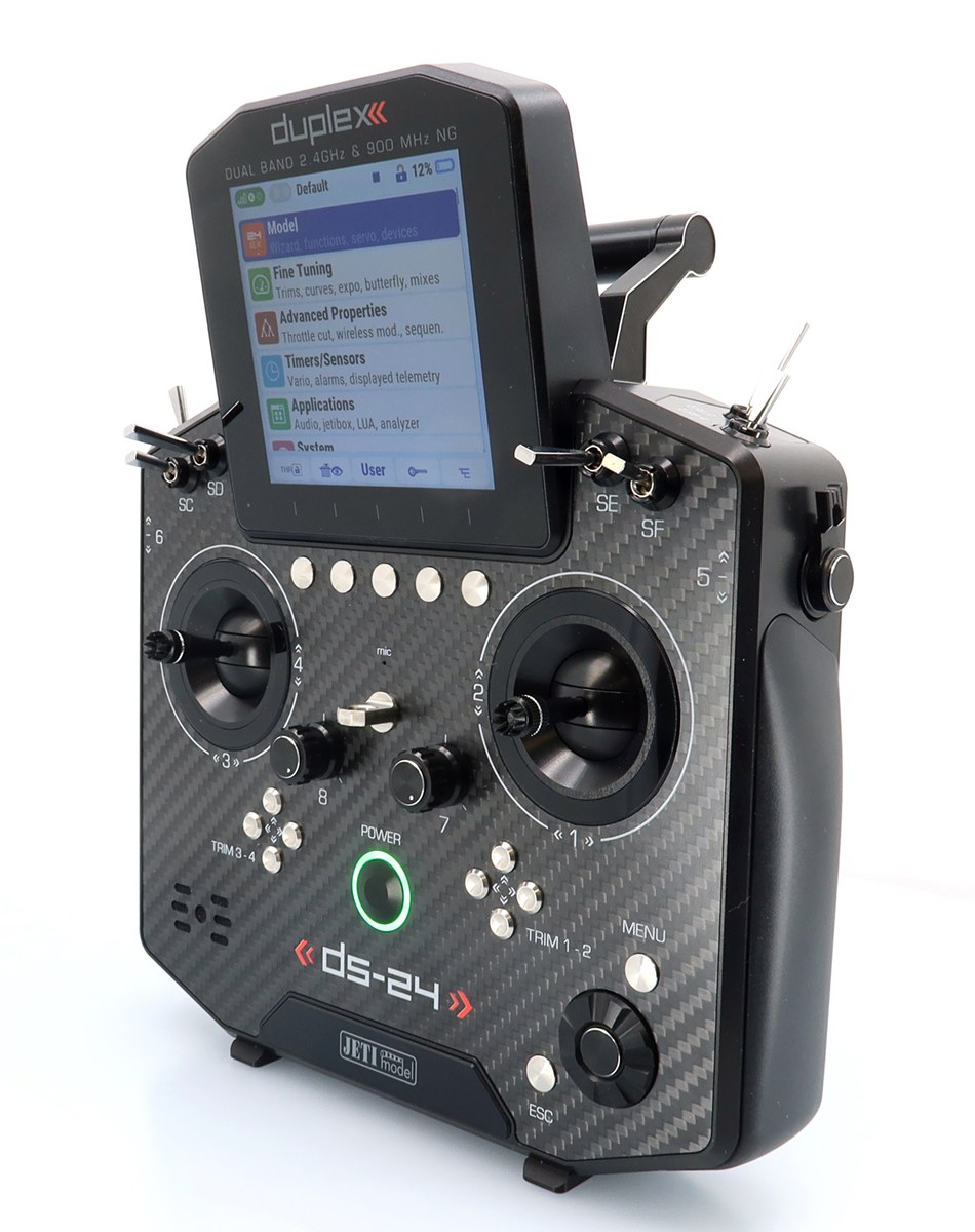 Vysílač Duplex DS-24II Carbon Line Black elox US