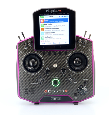 Vysílač Duplex DS-24II Carbon Line Purple elox