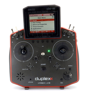 Vysílač Duplex DS-16 II.- Carbon Line RED Lak