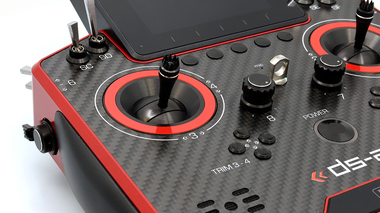 Krycí kroužek na křížový ovladač II - Rubínový