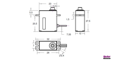 DITEX - Digital Servo Eco Line EL0510M