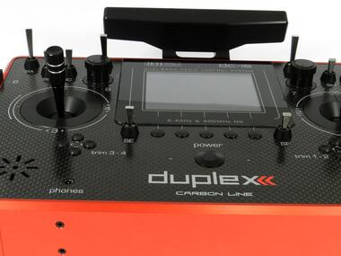 Vysílač Duplex DC-16 II.- Carbon Line RED