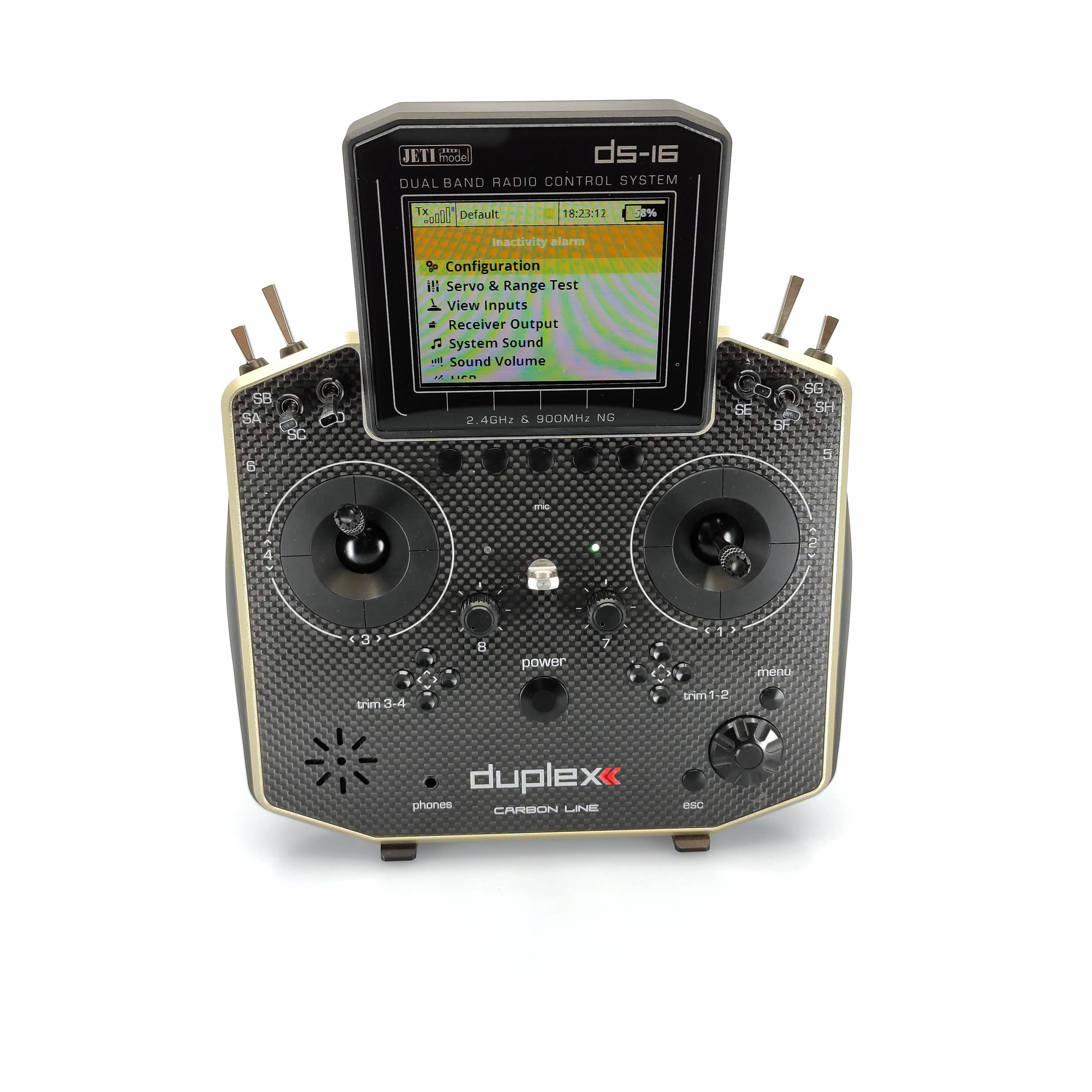 Vysílač Duplex DS-16 II.- Carbon Line Light Yellow